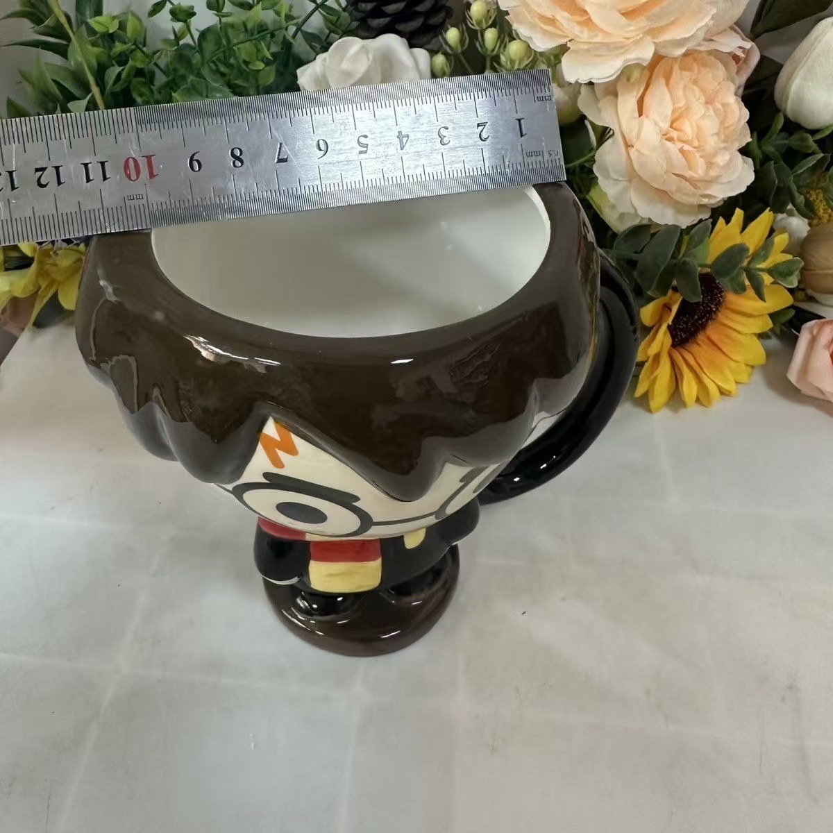 ✨ Enchanted Harry Potter Ceramic Mug - Official Hogwarts House Coffee Cup (15oz) - Perfect Gift for Potterheads & CouplesS