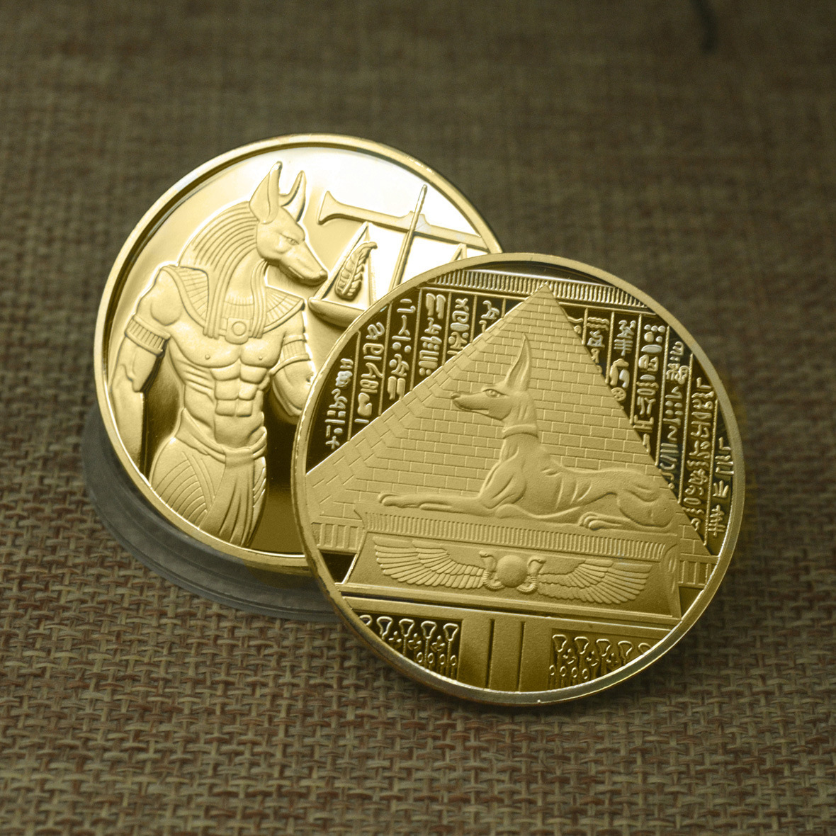 𓁩 Ancient Egyptian Pharaoh Collectible Coins 