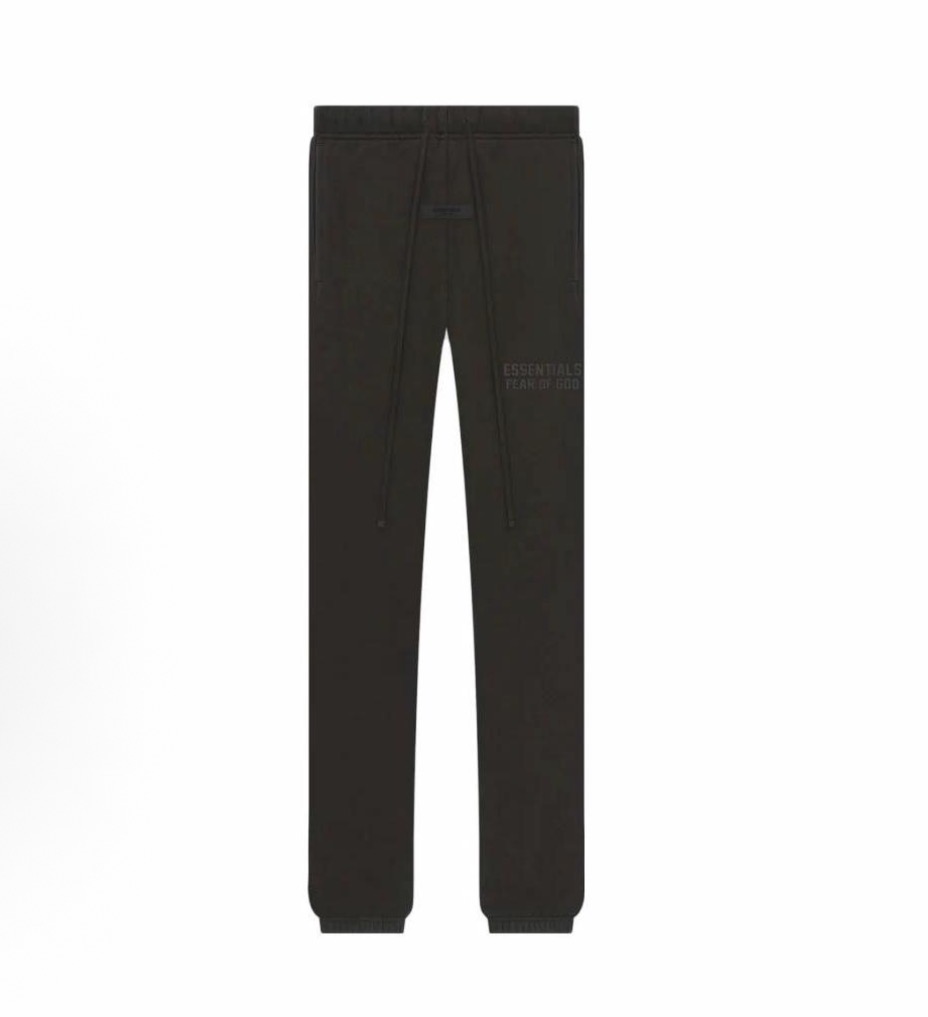 EES Premium Essential Jogger Sweatpants – Off Black | Soft Fleece Streetwear Pants
