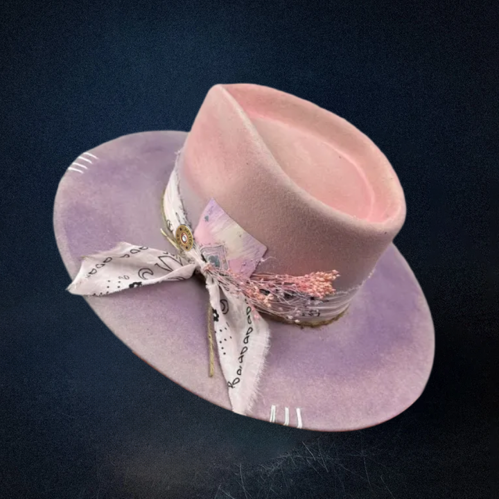 "Road Brave XXV" Custom Fedora Hat