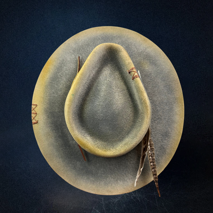 "Road Brave XXIII" Custom Fedora Hat