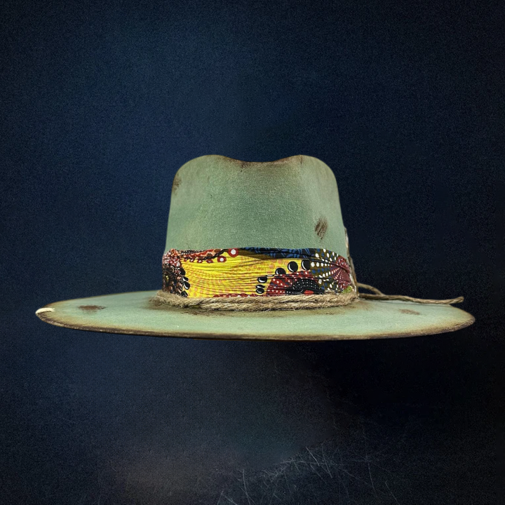 "Road Brave III" Custom Fedora Hat
