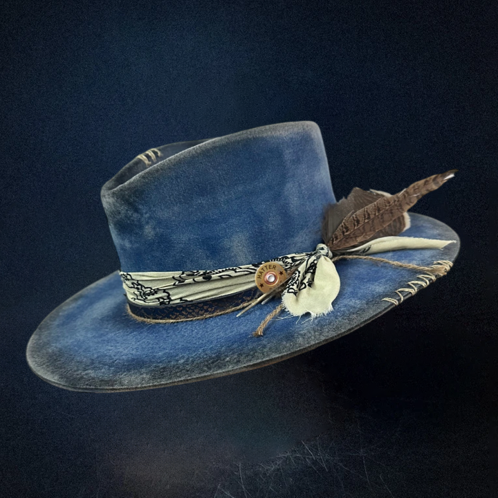"Road Brave XII" Custom Fedora Hat