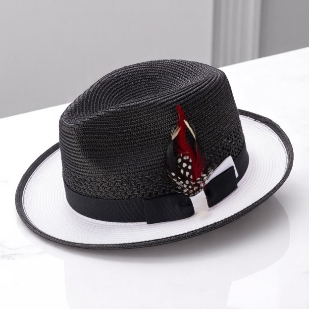 Two-Tone | Panama Fedora Hat