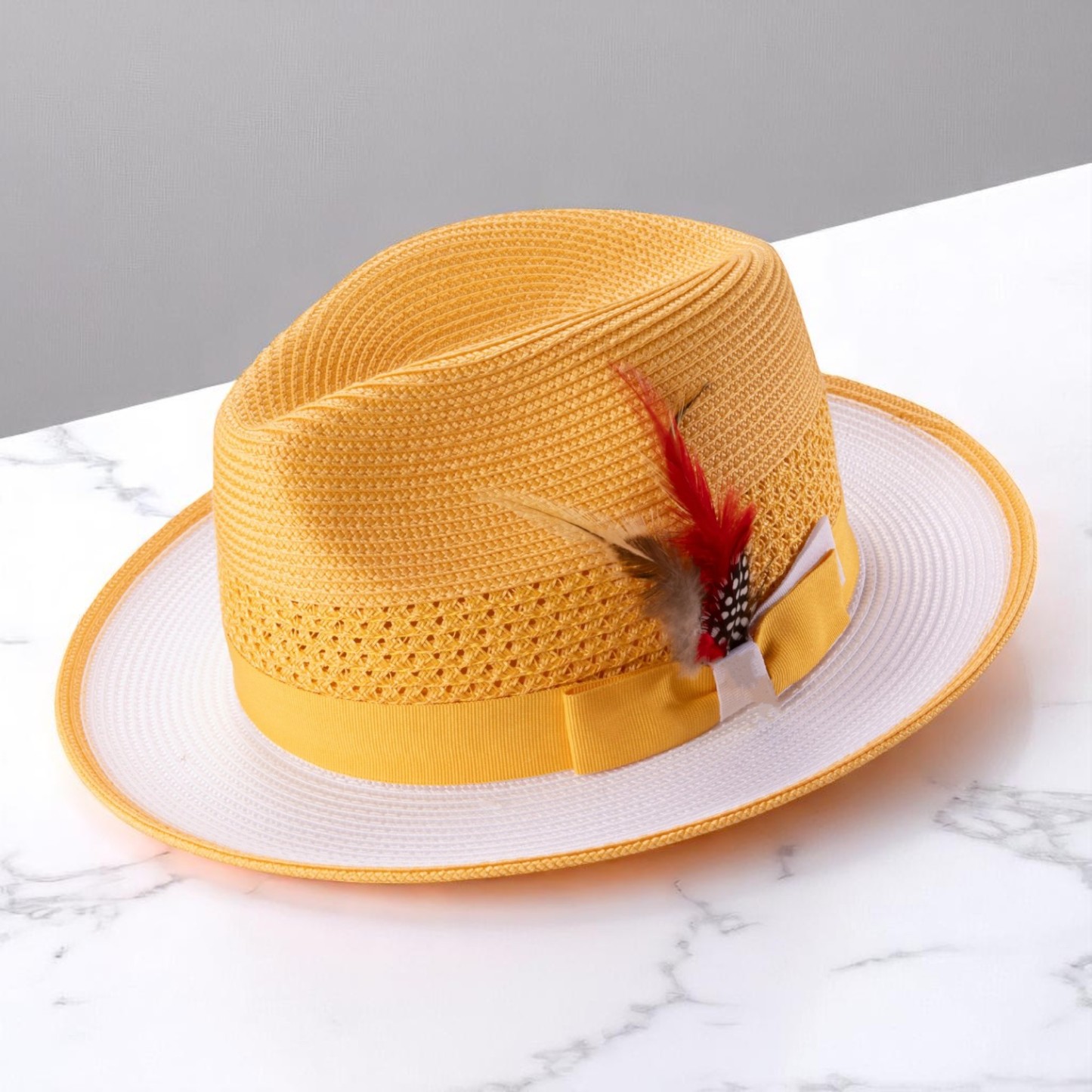 Two-Tone | Panama Fedora Hat