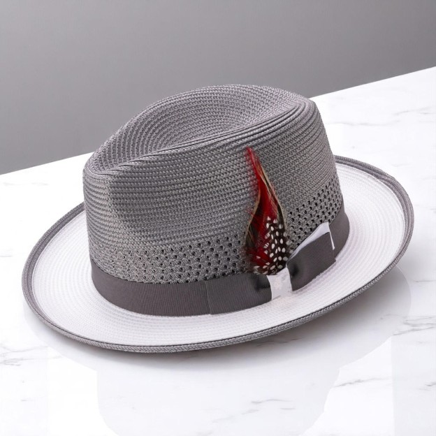 Two-Tone | Panama Fedora Hat