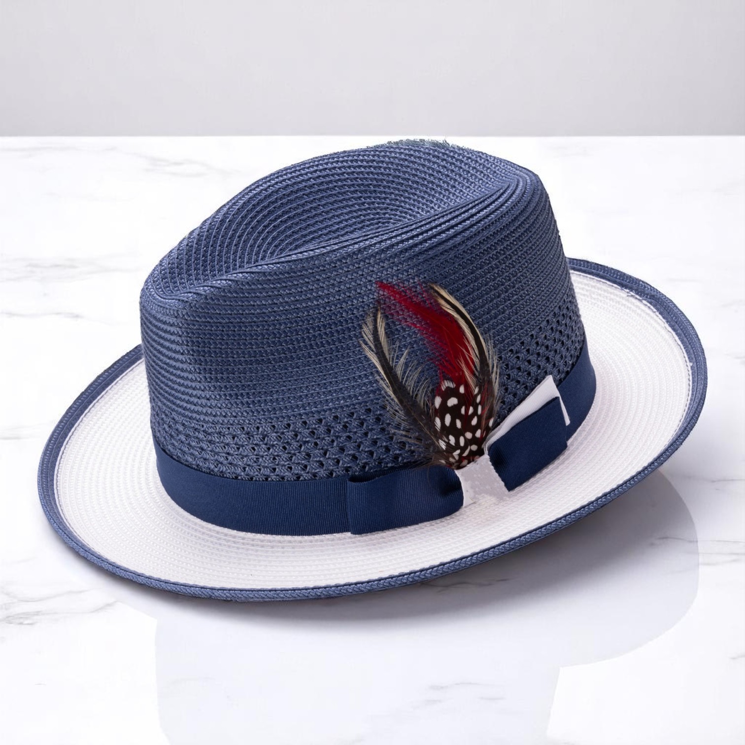 Two-Tone | Panama Fedora Hat