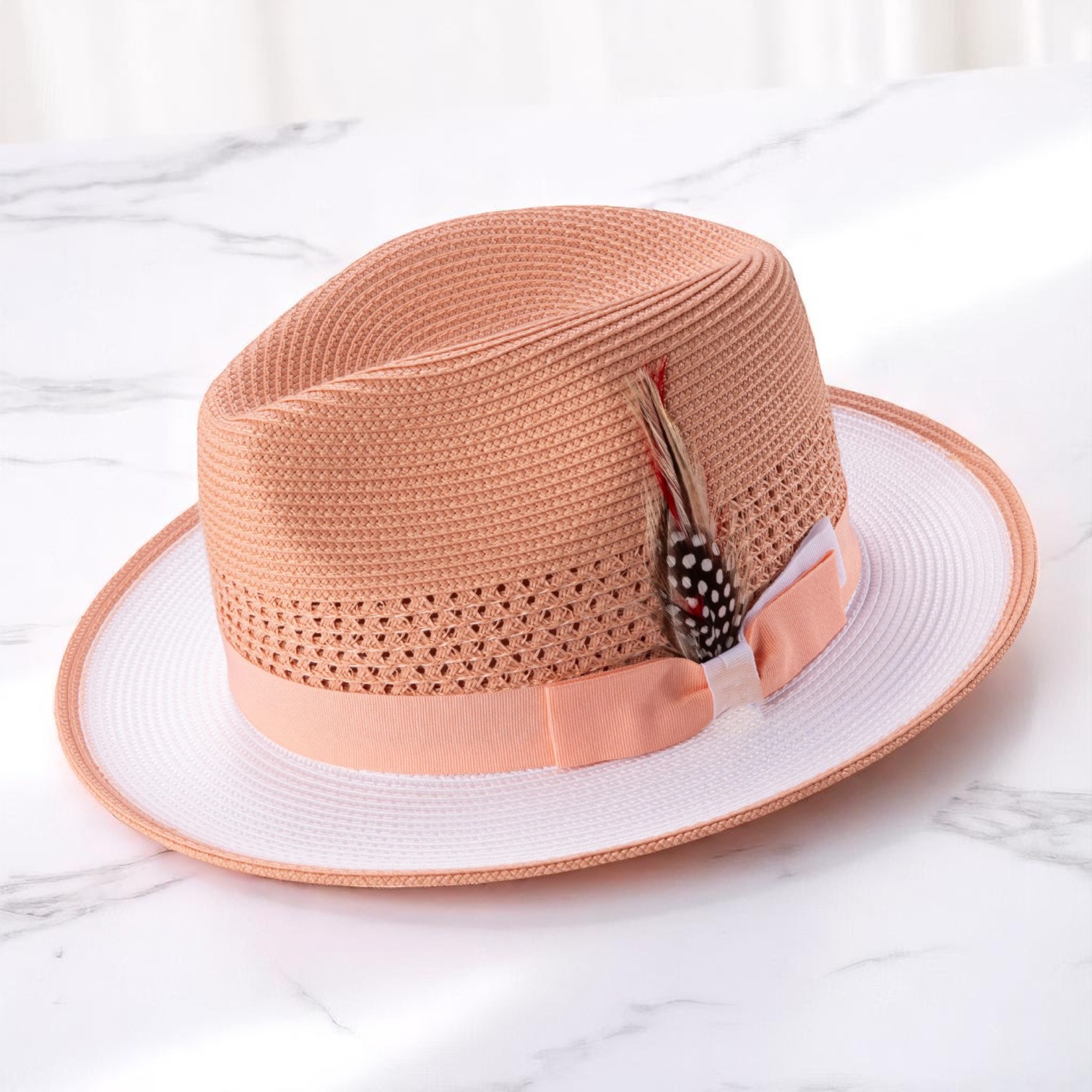 Two-Tone | Panama Fedora Hat