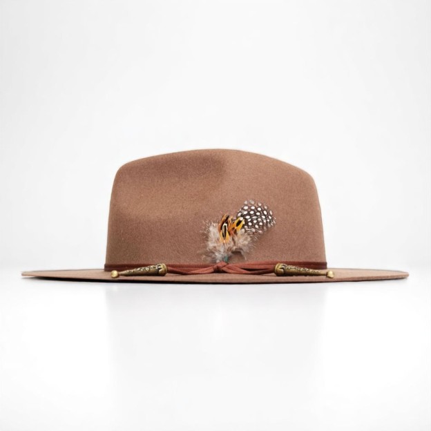 Lone Star | Fedora Hat - Walnut