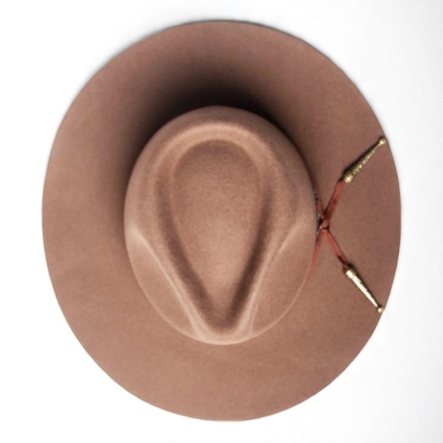 Lone Star | Fedora Hat - Walnut
