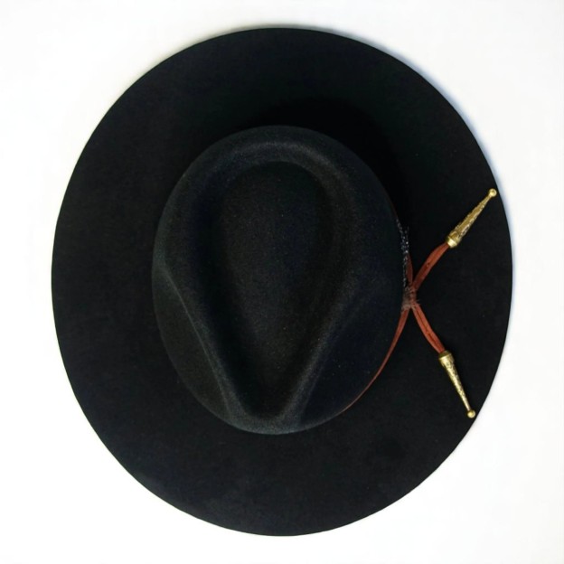 Lone Star | Fedora Hat - Black