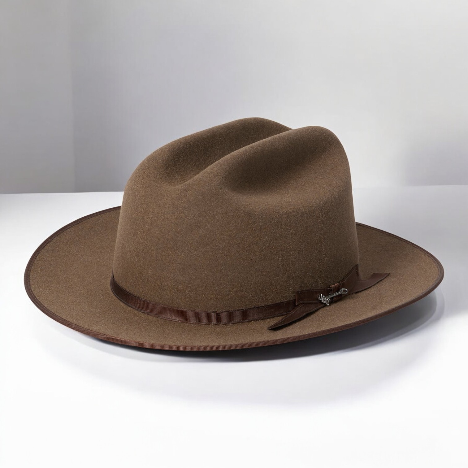 Wool Felt Open Road Fedora Hat