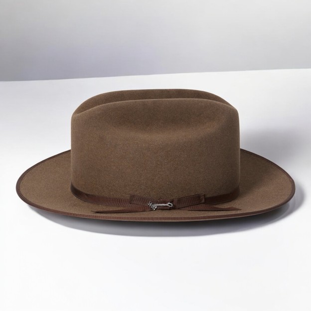 Wool Felt Open Road Fedora Hat