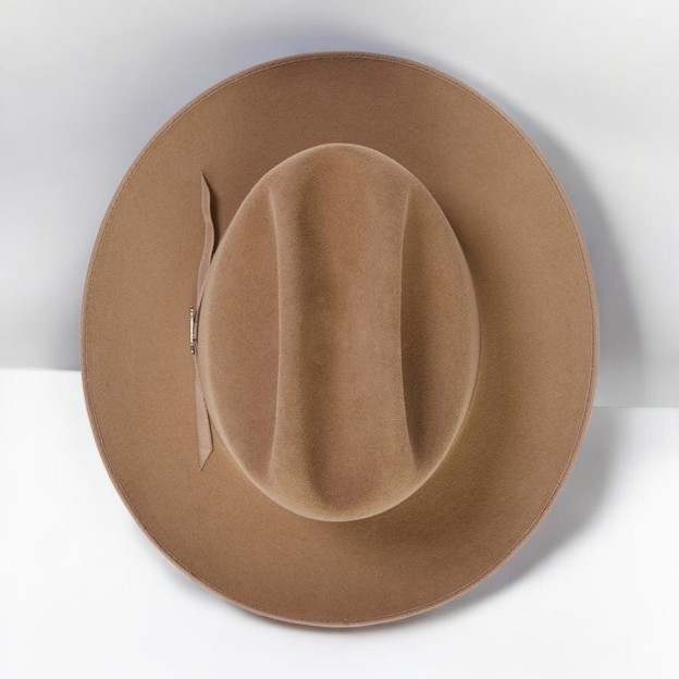 Wool Felt Open Road Fedora Hat