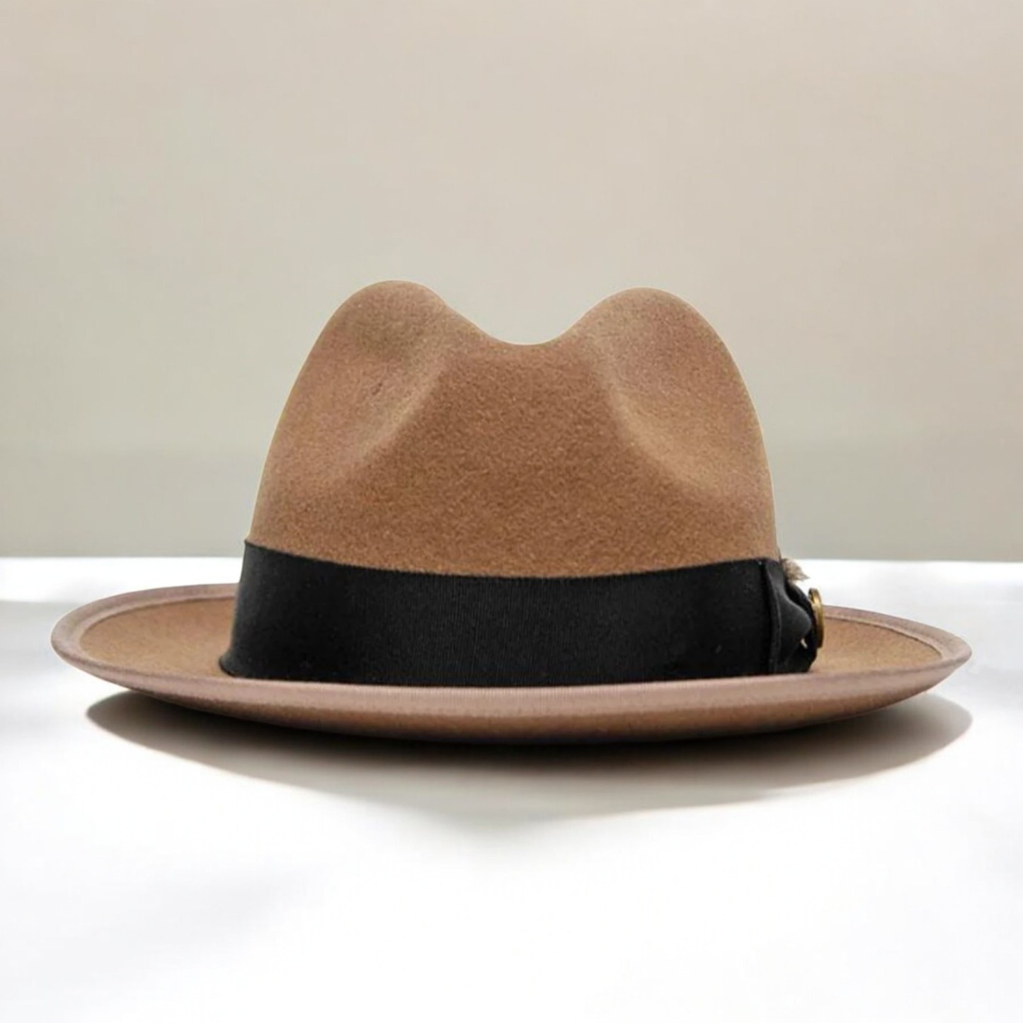 Bikary | Wool Felt Fedora – Wheat