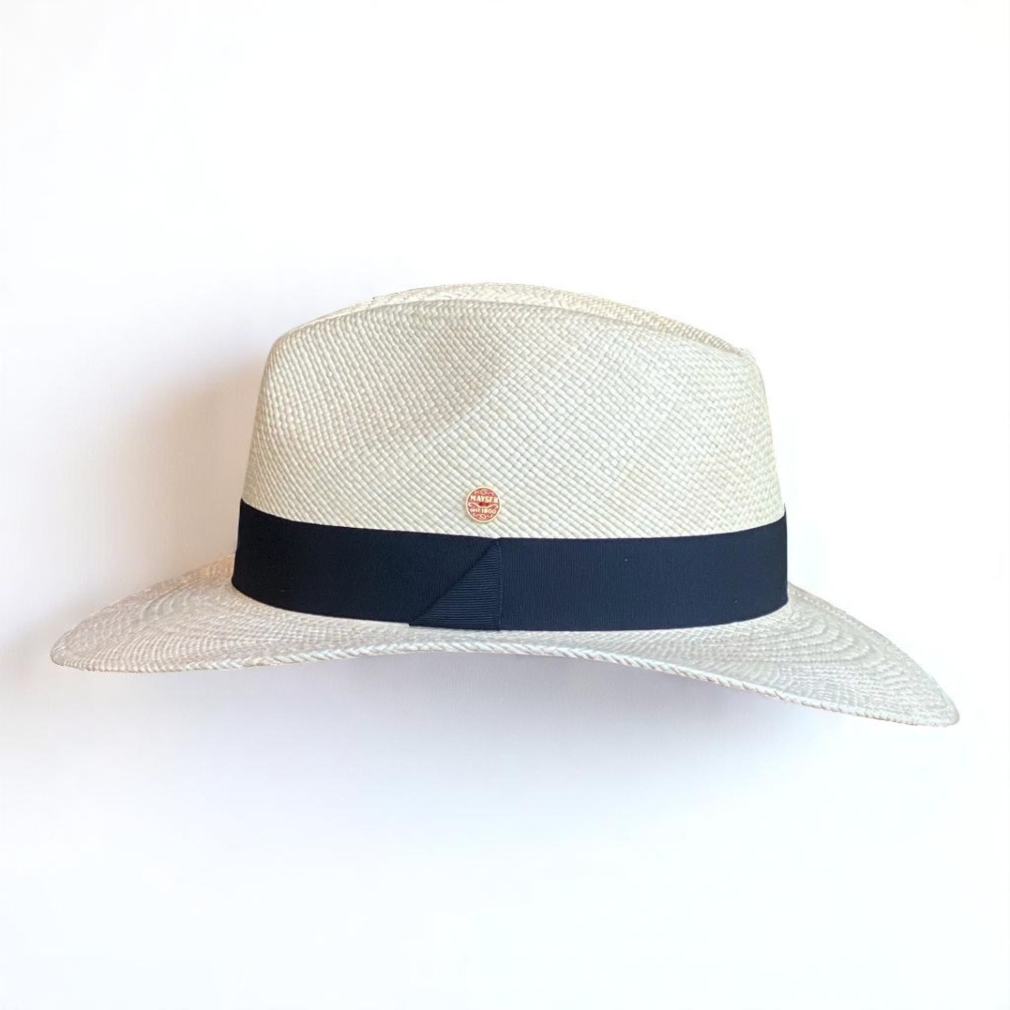 Can be rolls up for packing | Handmade Panama Hat - Natural