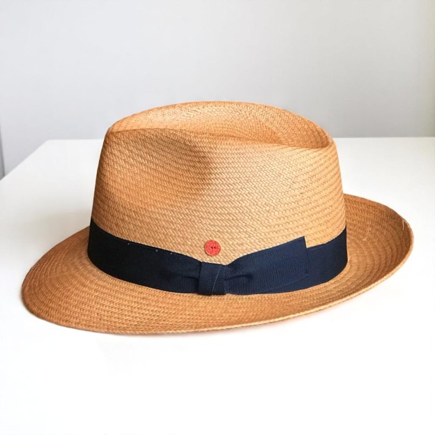 Can be rolls up for packing | Handmade Panama Hat