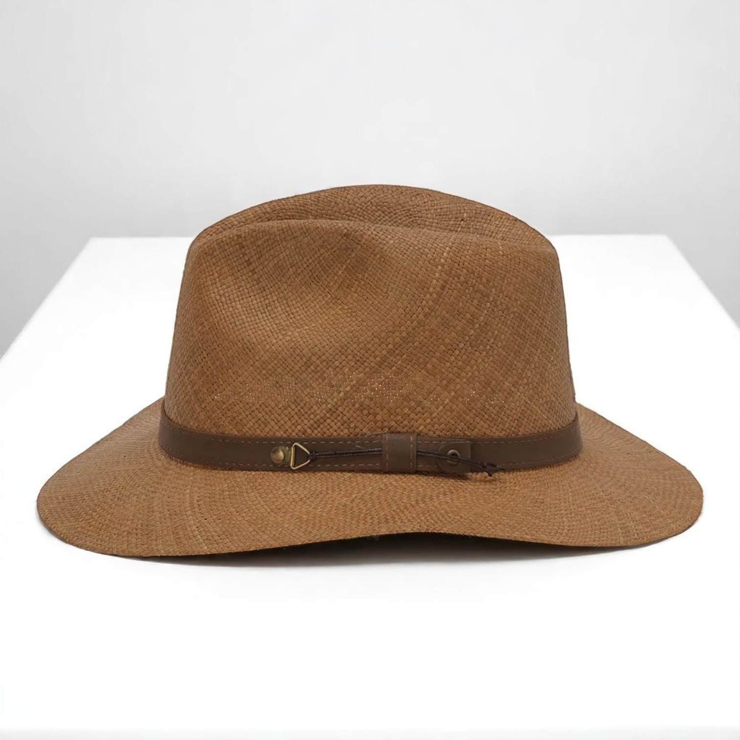 Can be rolls up for packing | Ecuador Straw Panama Hat