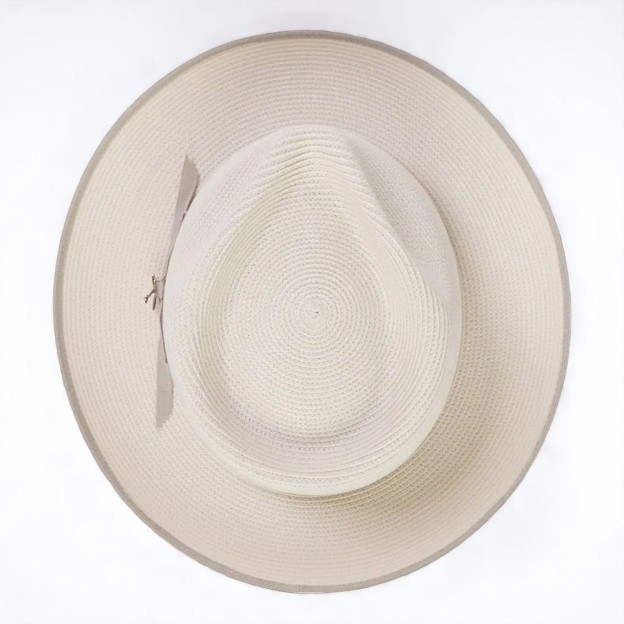 Can be rolls up for packing | Panama Fedora