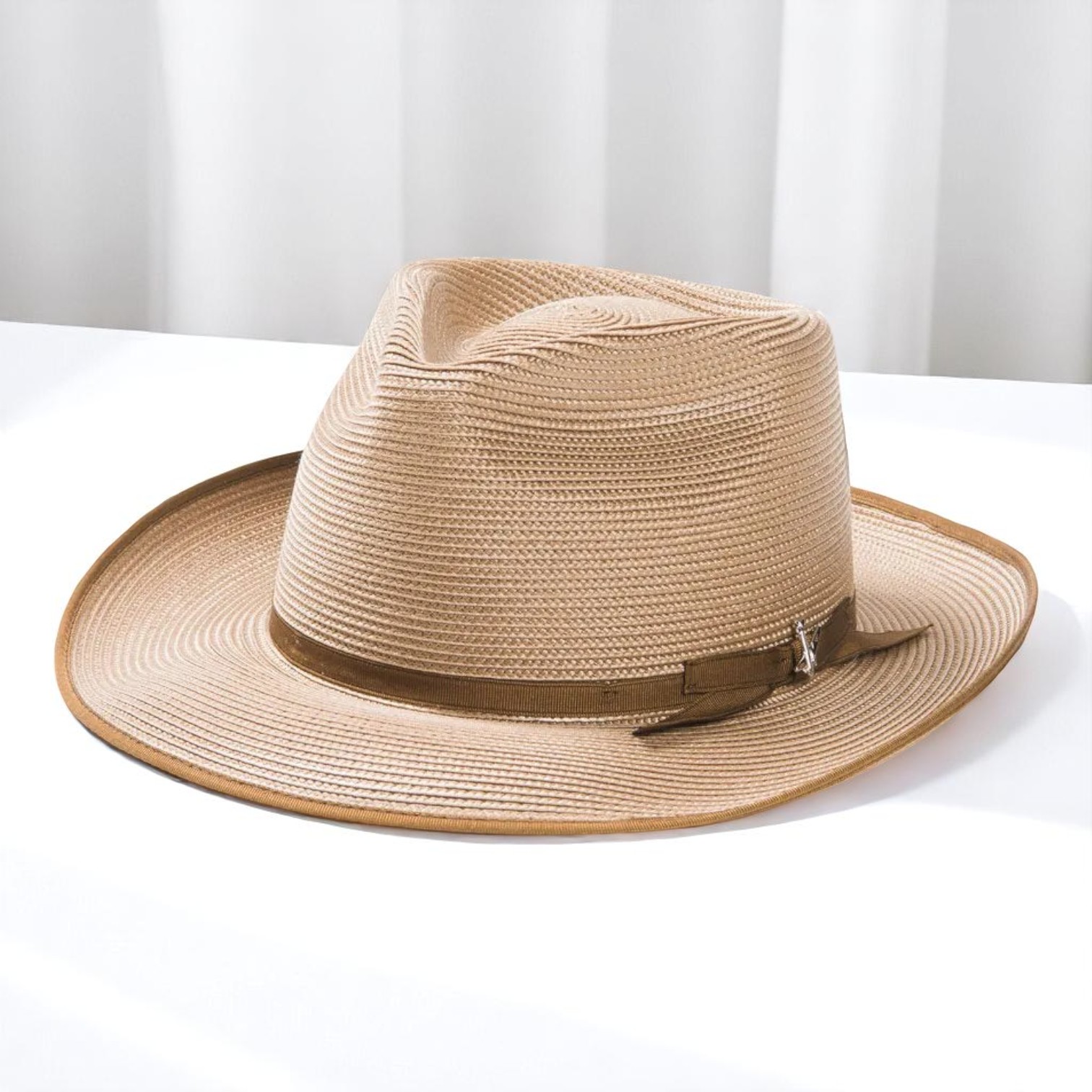 Can be rolls up for packing | Panama Fedora - Sand