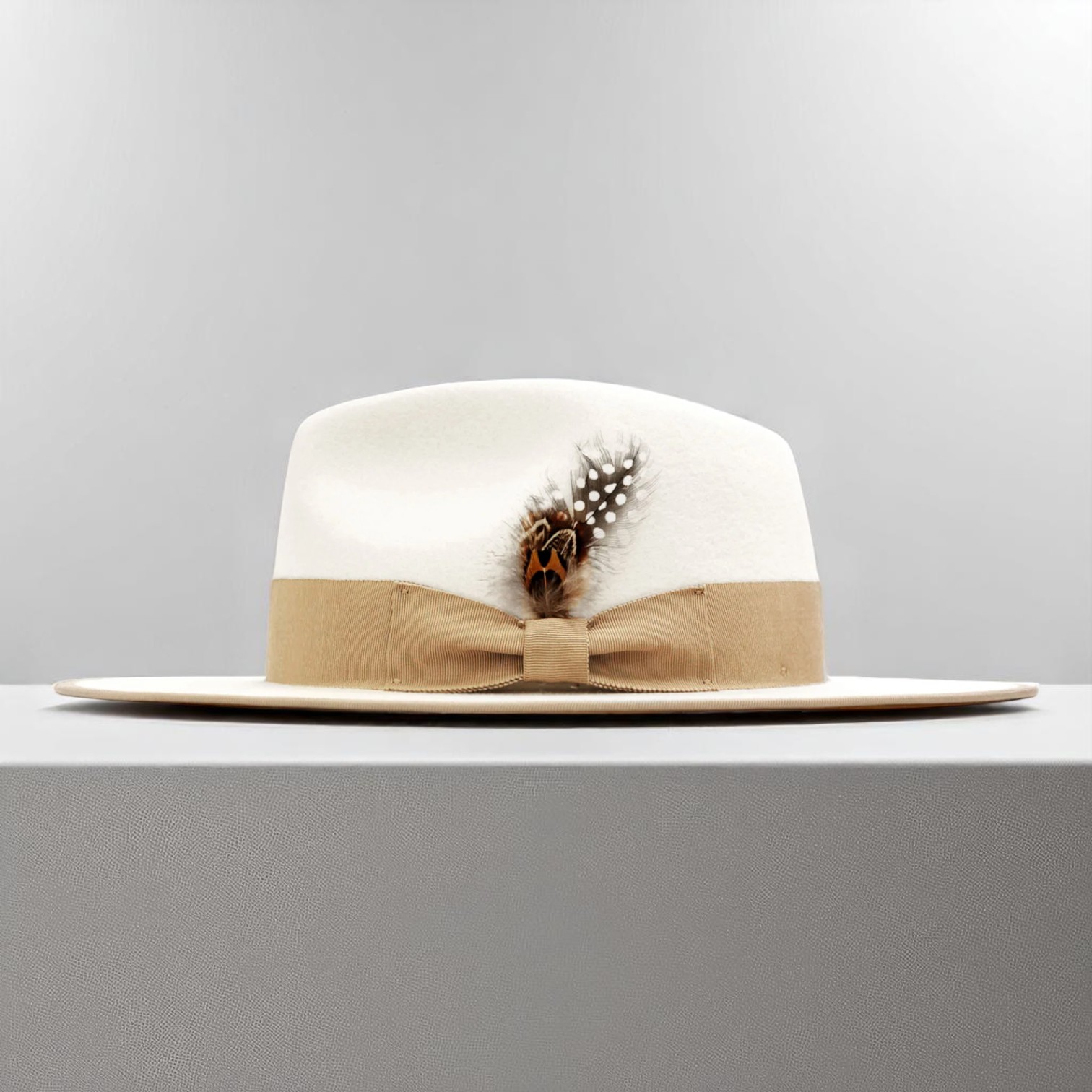 Ferguson | Wool Felt Fedora – Ivory