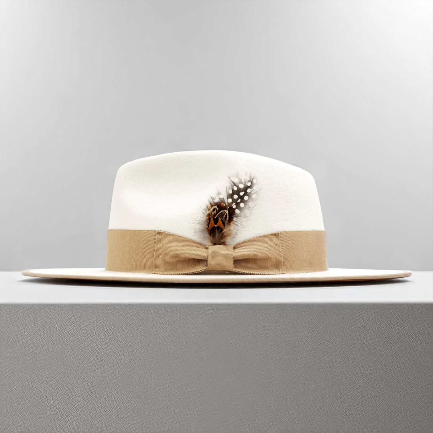 Ferguson | Wool Felt Fedora – Ivory