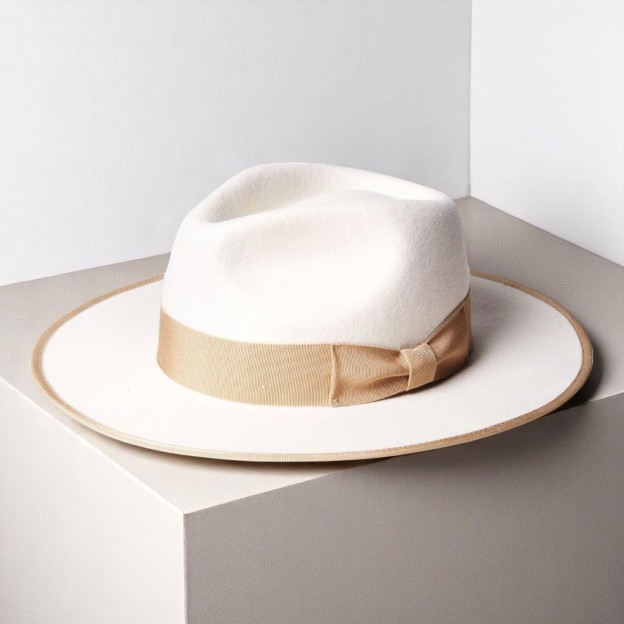 Ferguson | Wool Felt Fedora – Ivory