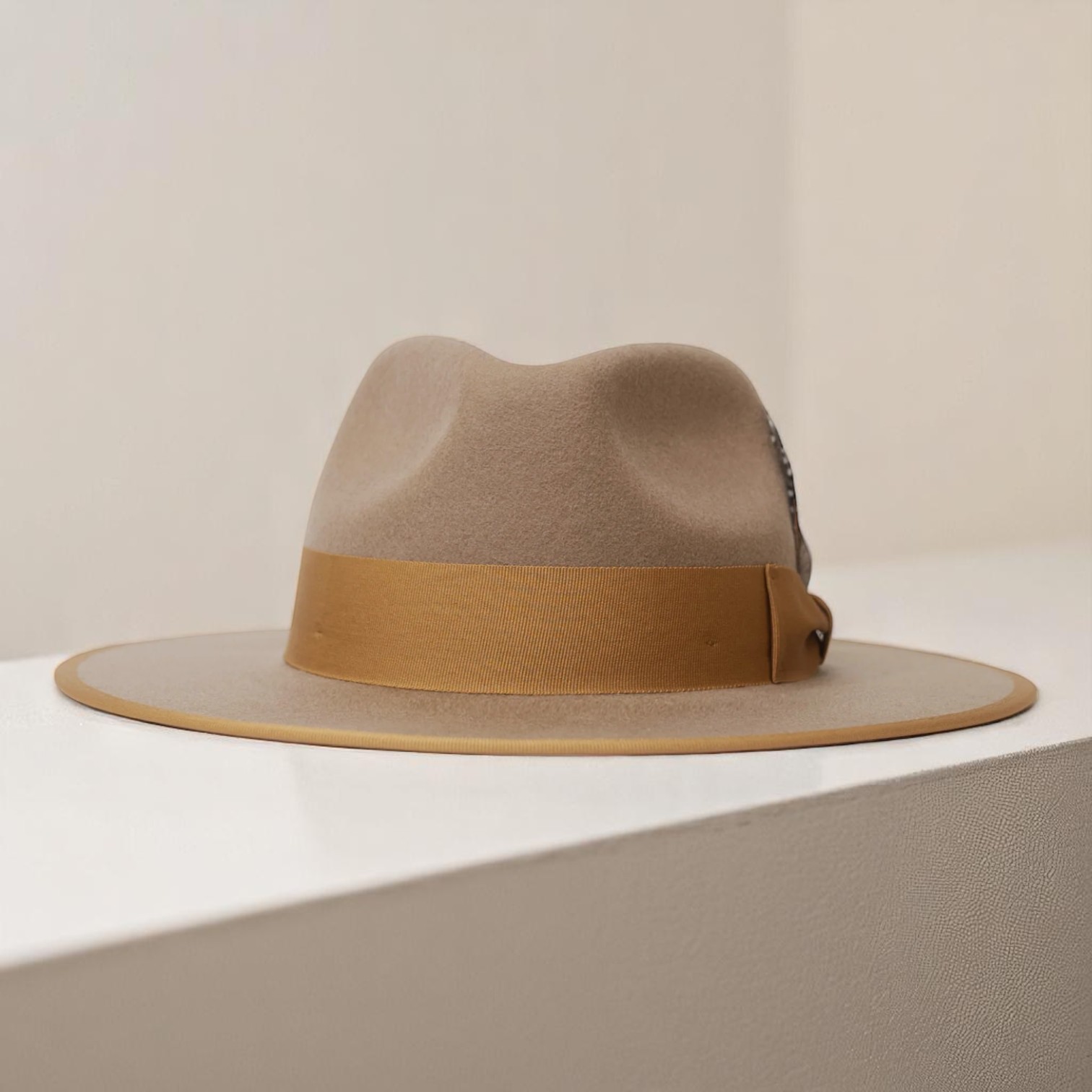 Ferguson | Wool Felt Fedora – Mocha