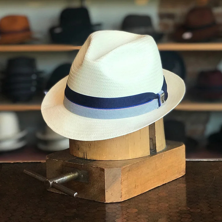 Ranch & Row Fedora-Brunswick Navy [BUY 2 FAST SHIPPING & BOX PACKING]