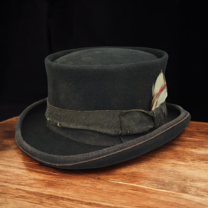 Vintage Western Desert Top Hat
