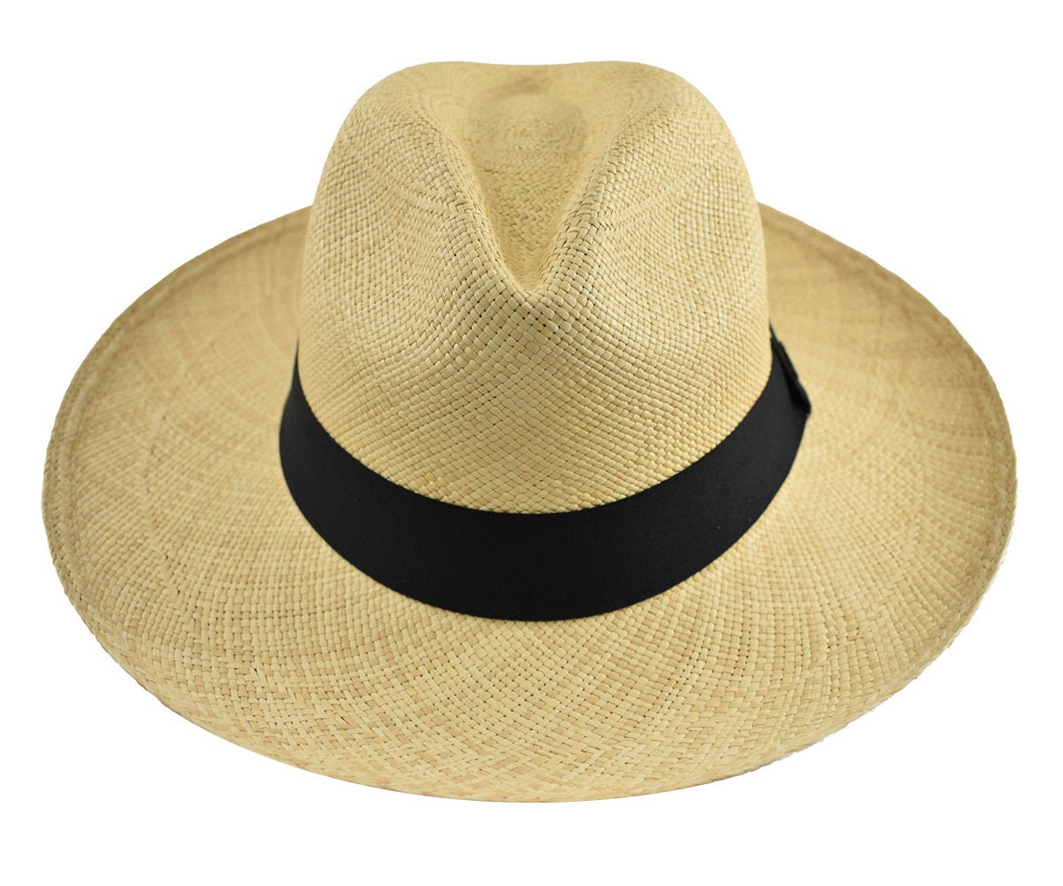 Advanced Original Panama Hat-Natural Toquilla Straw-Handwoven in Ecuador