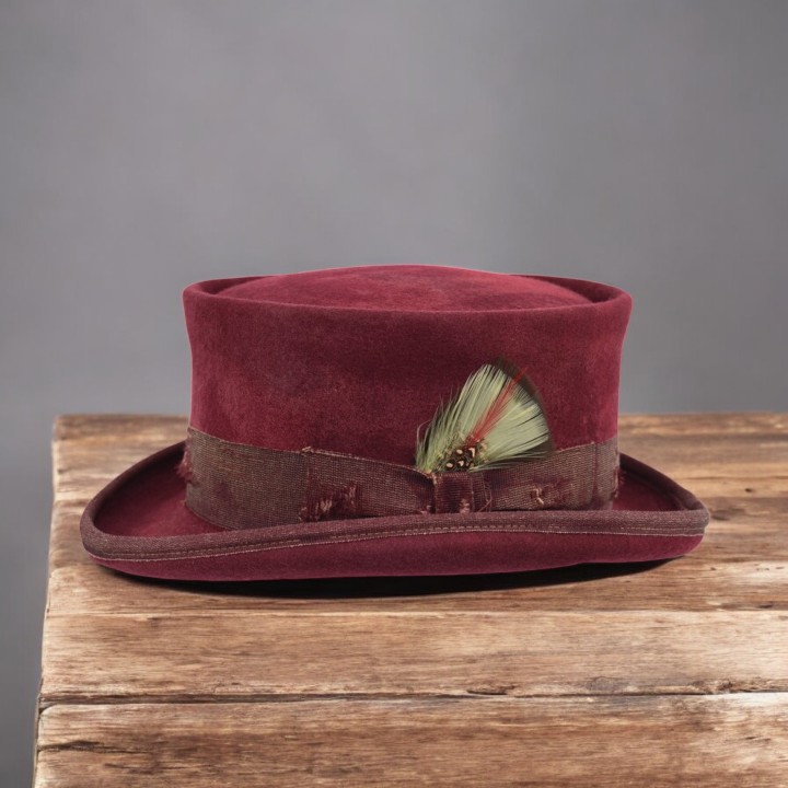 Vintage Western Desert Top Hat