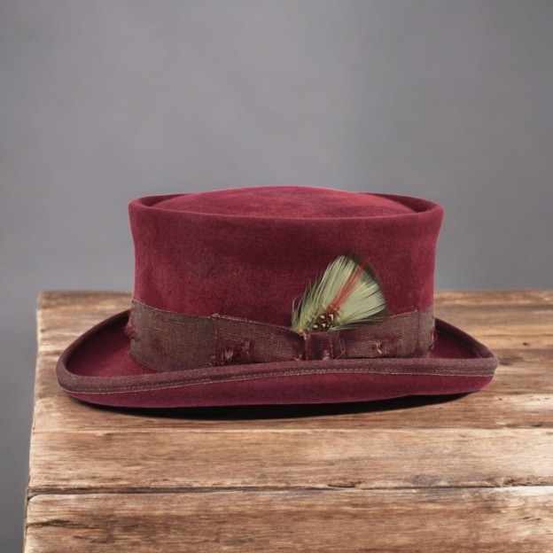 Vintage Western Desert Top Hat