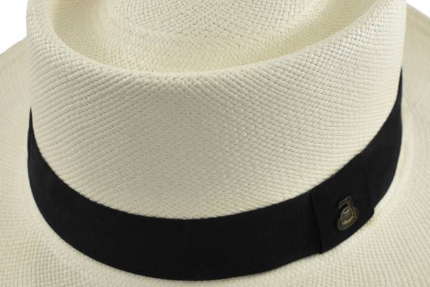 Advanced Original Panama Hat-White Oval Crown-Handwoven in Ecuador