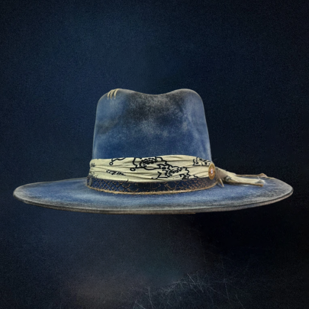 "Road Brave XII" Custom Fedora Hat