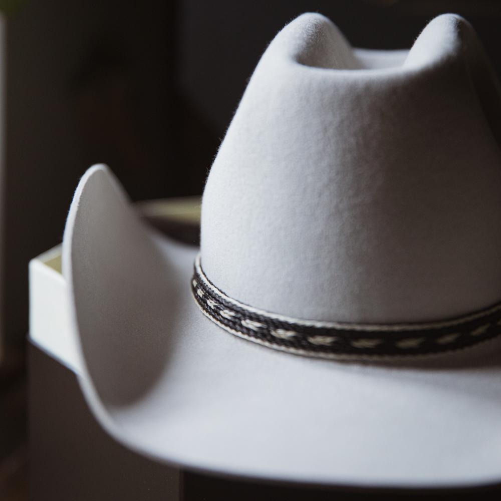 Bespoke Handmade Fedora - Rustic Rancher Felt Hat