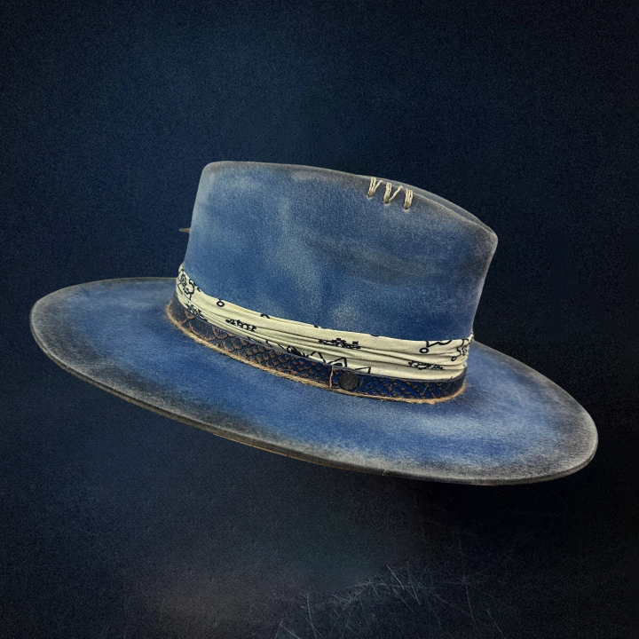 "Road Brave XII" Custom Fedora Hat