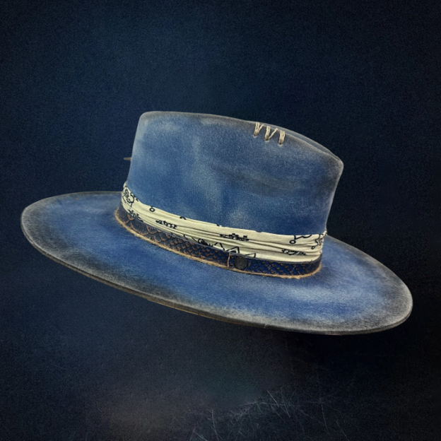 "Road Brave XII" Custom Fedora Hat