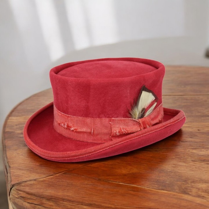 Vintage Western Desert Top Hat
