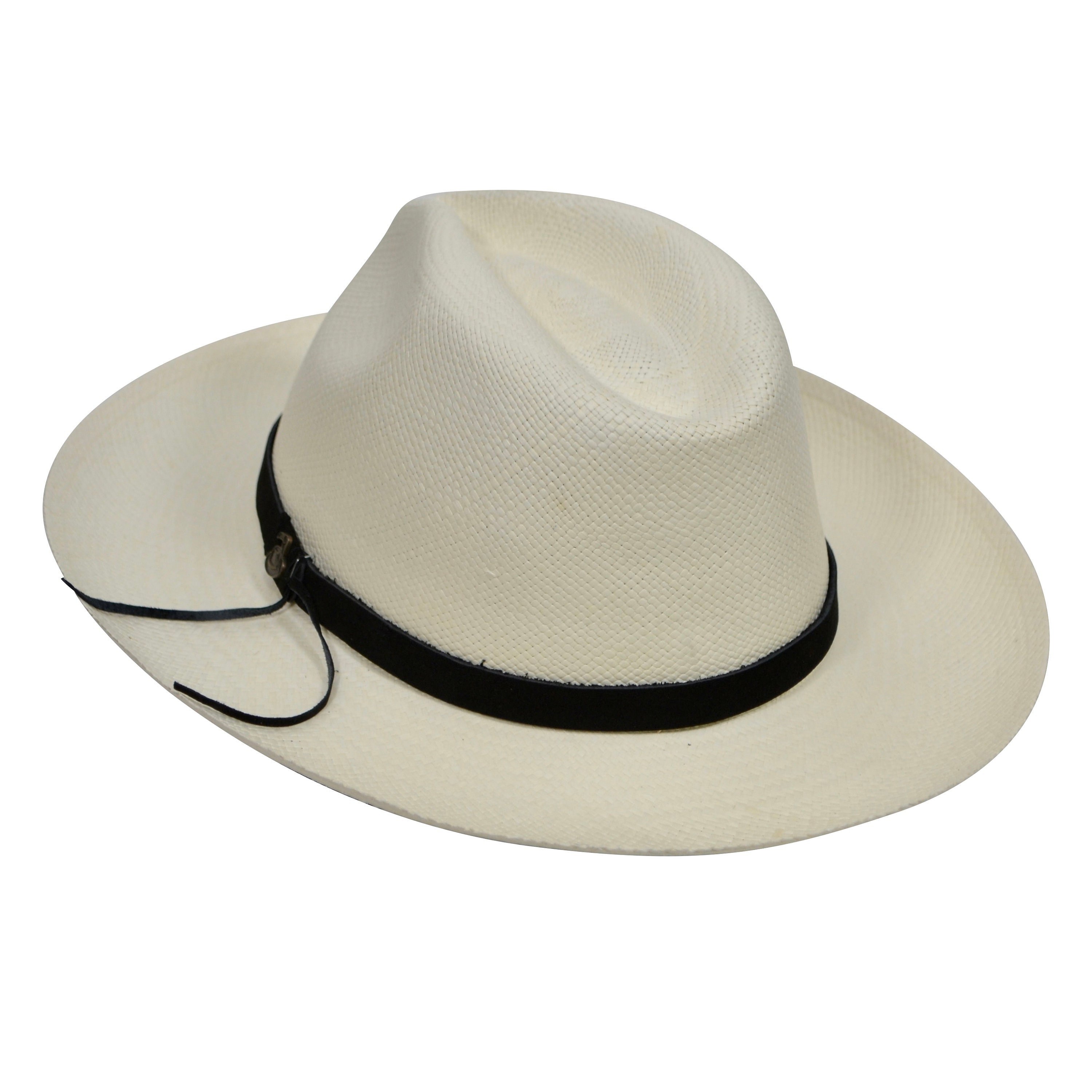 Advanced Original Panama Hat-Off-White Straw-Handwoven in Ecuador-Wide Brim