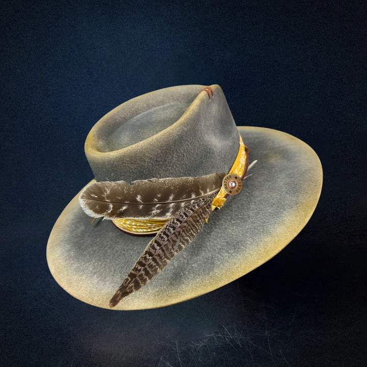 "Road Brave XXIII" Custom Fedora Hat