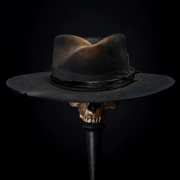 "Heavy Metal" Custom Cowboy Hat