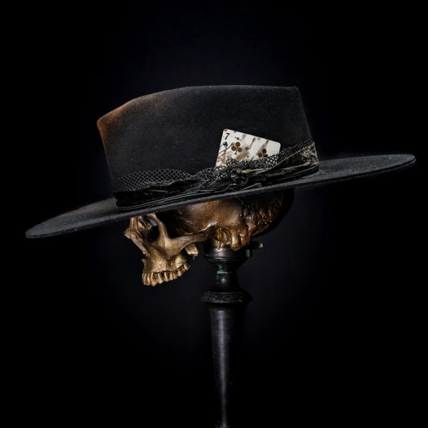 "Heavy Metal" Custom Cowboy Hat