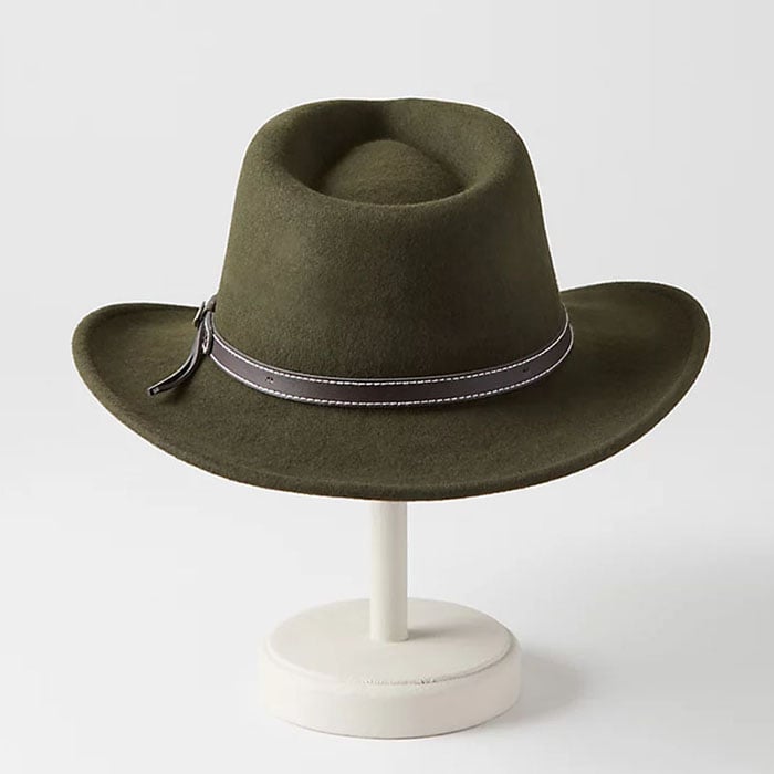 Crushable Wool Cowboy Hat
