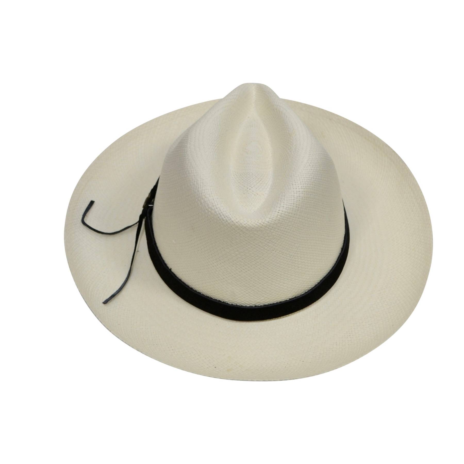 Advanced Original Panama Hat-Off-White Straw-Handwoven in Ecuador-Wide Brim