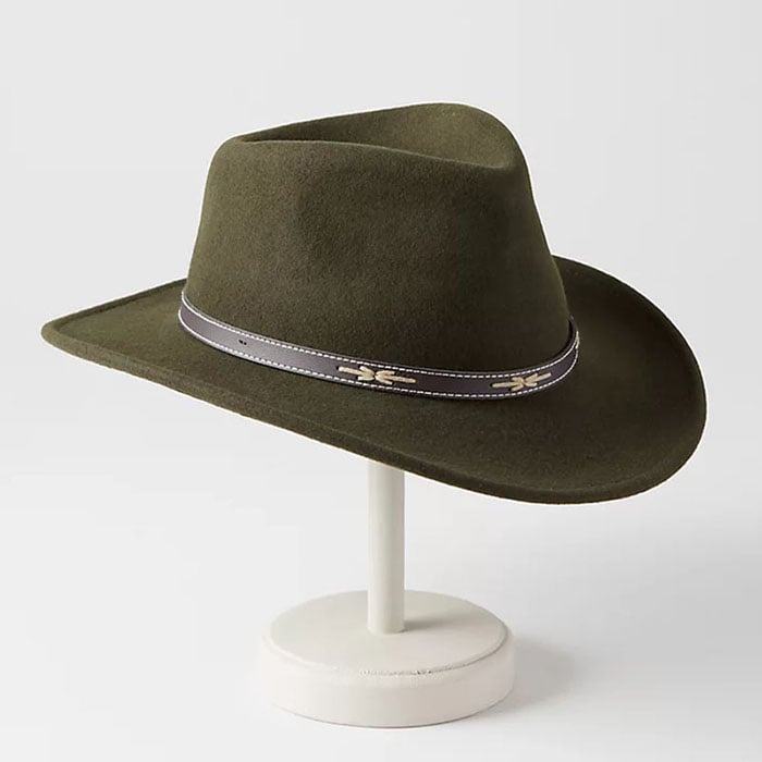 Crushable Wool Cowboy Hat