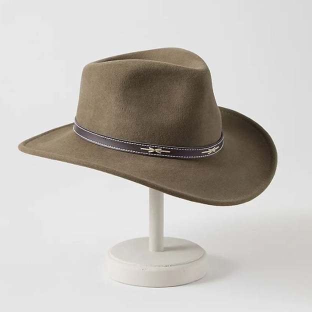 Crushable Wool Cowboy Hat