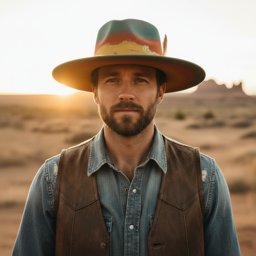 The Painted Desert Fedora Hat