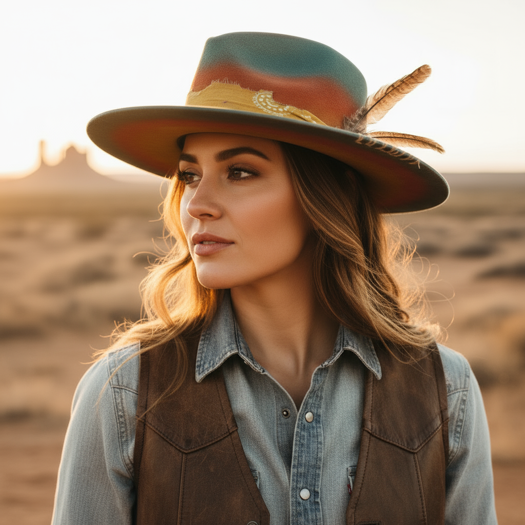 The Painted Desert Fedora Hat