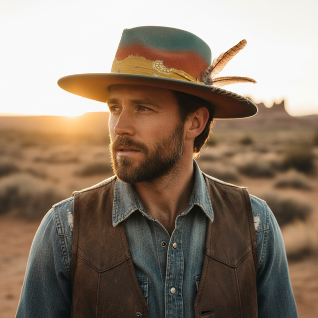 The Painted Desert Fedora Hat